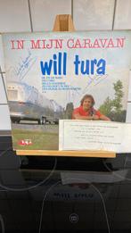 LP dédicacé Will Tura, CD & DVD, Vinyles | Néerlandophone, Comme neuf, Enlèvement ou Envoi