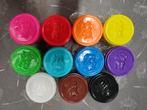 11 verschillende kleuren plasticine, elk +/- 165g, Kinderen en Baby's, Ophalen of Verzenden, Knutselen, Zo goed als nieuw