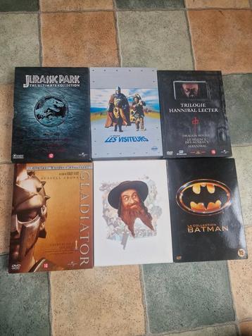 Lot de 6 Coffrets DVD Collector  disponible aux enchères