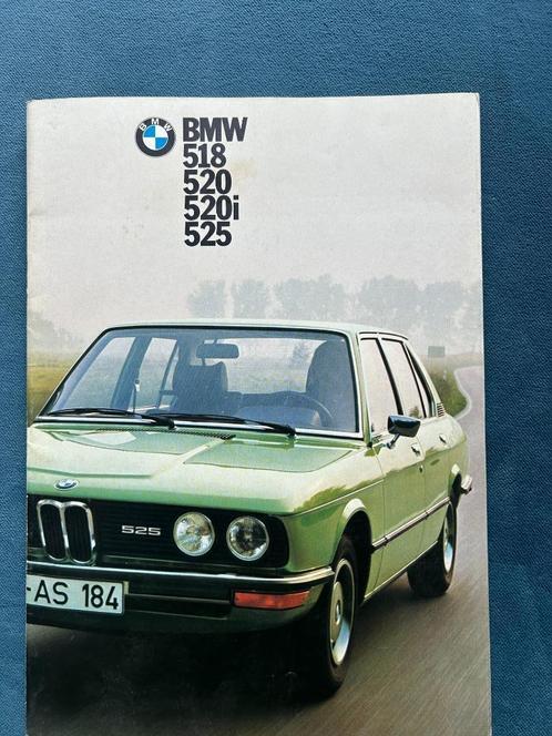 BMW 518 520 520i 525 mooie Brochure, Boeken, Auto's | Folders en Tijdschriften, BMW, Ophalen