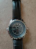 Jaragar automatisch horloge, Handtassen en Accessoires, Horloges | Heren, Overige materialen, Leer, Polshorloge, Zo goed als nieuw