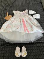 Trouwkleed + schoenen + accessoires baby born  43 cm meisje, Ophalen of Verzenden