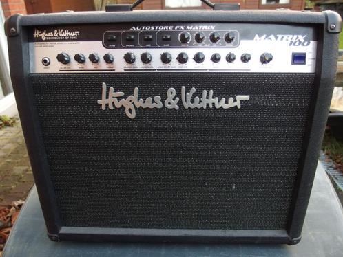 Hughes & Kettner Matrix100 versterker, Musique & Instruments, Amplis | Basse & Guitare, Comme neuf, Guitare, 100 watts ou plus