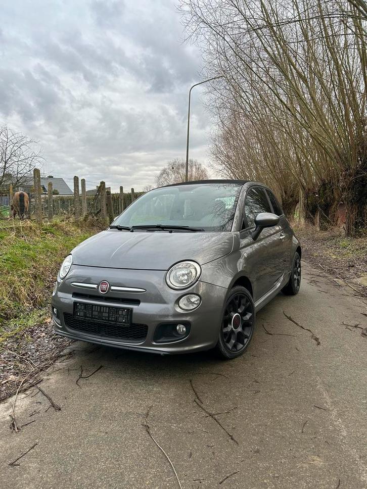 Fiat 500C 0,9 Benzine - Cabrio - Garantie - Gekeurd, Auto's, Fiat, Bedrijf, Te koop, 500C, ABS, Benzine, Euro 6, Cabriolet, 3 deurs