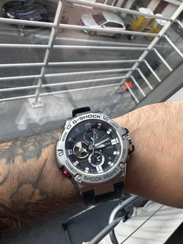 Casio G-Shock, Handtassen en Accessoires, Horloges | Heren, Gebruikt, Polshorloge, Casio, Staal, Kunststof, Verzenden