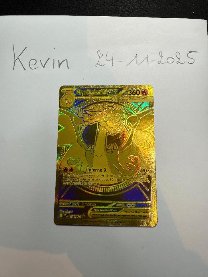 Mega Charizard X EX 130/094 Phantasmal Flames Packfresh! EN, Hobby en Vrije tijd, Verzamelkaartspellen | Pokémon, Zo goed als nieuw