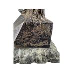 Bronze argenté signé Paul Ganuchaud – Femme aux chèvres, Enlèvement ou Envoi, Bronze