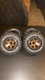 RC Metalen 1.9 Beadlock Velgen/Banden voor 1/10 Crawler, Neuf, Échelle 1:10, Enlèvement ou Envoi, Voiture off road