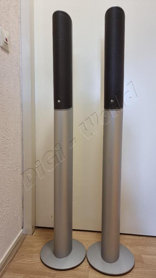 Kef 5001-2 3weg luidspreker met originele KEF stands, Audio, Tv en Foto, Luidsprekerboxen, Zo goed als nieuw, Front, Rear of Stereo speakers