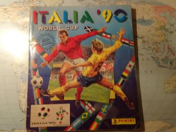 Album PANINI - WK Voetbal Italia 90 - beschikbaar voor biedingen