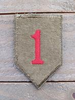 Insigne US WW2  1st I.D., Ophalen of Verzenden, Landmacht, Embleem of Badge