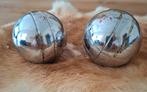 2 petanque ballen met roestplekken, Sport en Fitness, Bowlen, Ophalen, Gebruikt
