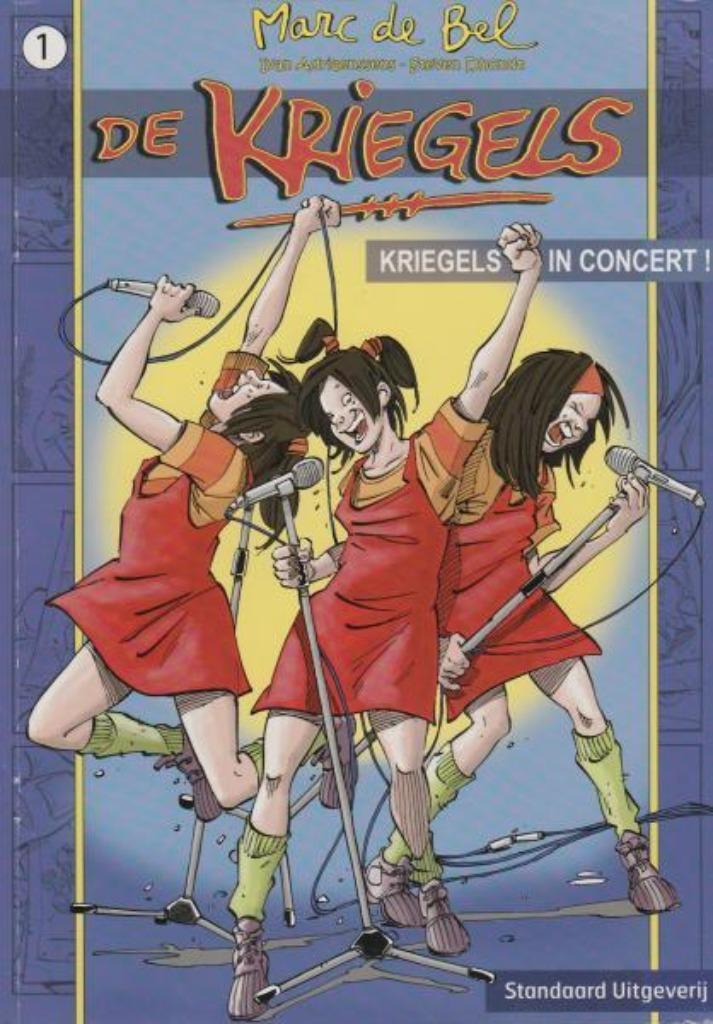 Strips van " De kriegels ", Boeken, Stripverhalen, Gelezen, Meerdere stripboeken, Ophalen of Verzenden