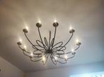 hanglamp kroonluchter met 12 lichtpunten landelijke stijl, Huis en Inrichting, Lampen | Kroonluchters, Gebruikt, Ophalen of Verzenden