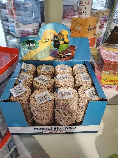 Mineraalblok Mini 70 gram - Orlux, Dieren en Toebehoren, Vogels | Toebehoren, Nieuw, Ophalen of Verzenden