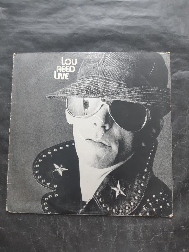 LOU REED "Live" rock LP (1975) IZGS, Cd's en Dvd's, Vinyl | Rock, Gebruikt, Poprock, 12 inch, Ophalen of Verzenden