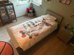 Bed met extra ligschuif, Huis en Inrichting, Slaapkamer | Bedden, Ophalen, Gebruikt, Eenpersoons, Modern
