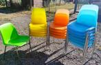 Set van 12 terrasstoelen, Tuin en Terras, Ophalen, Zo goed als nieuw, Stapelbaar