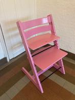 Stokke chaise évolutive Tripp Trapp rose bon état, Enfants & Bébés, Chaises pour enfants, Enlèvement, Chaise évolutive, Utilisé