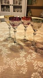 4 val Saint Lambert wijnglazen, Antiek en Kunst, Antiek | Glaswerk en Kristal, Ophalen of Verzenden