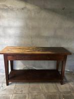 Tafel - Sidetable, Huis en Inrichting, Tafels | Sidetables, Ophalen, Gebruikt, 100 tot 150 cm, 25 tot 50 cm