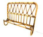 Vintage rotan bamboe kapstok, Gebruikt, Wandkapstok