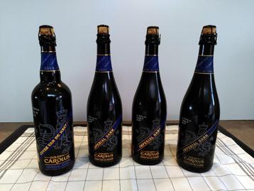 4x Gouden Carolus Cuvée van de Keizer Blauw (2018-2021) beschikbaar voor biedingen