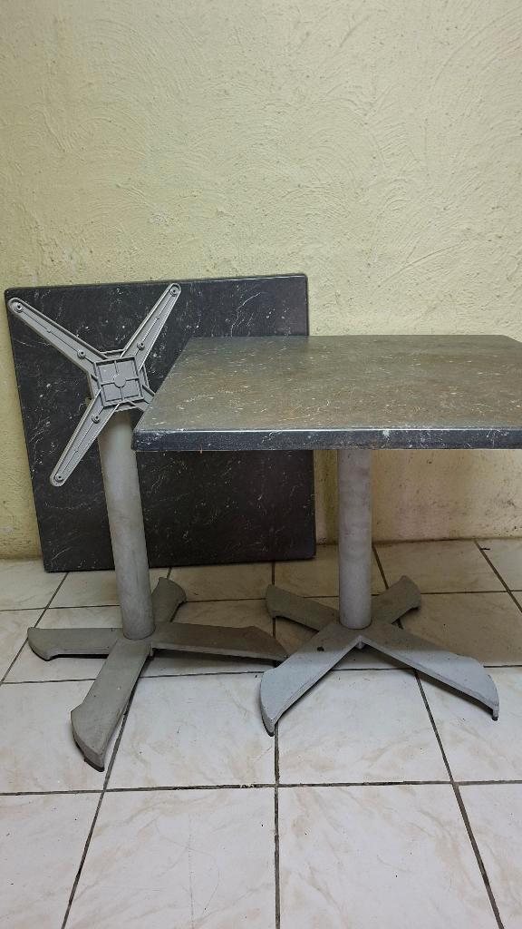 terrastafels horeca terrasstoelen korting opklapbaar, Tuin en Terras, Tuintafels, Zo goed als nieuw, Ophalen