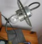lampe de table chevet metal gris avec socle ampoule fonction, Maison & Meubles, Lampes | Lampes de table, Comme neuf, Industriel