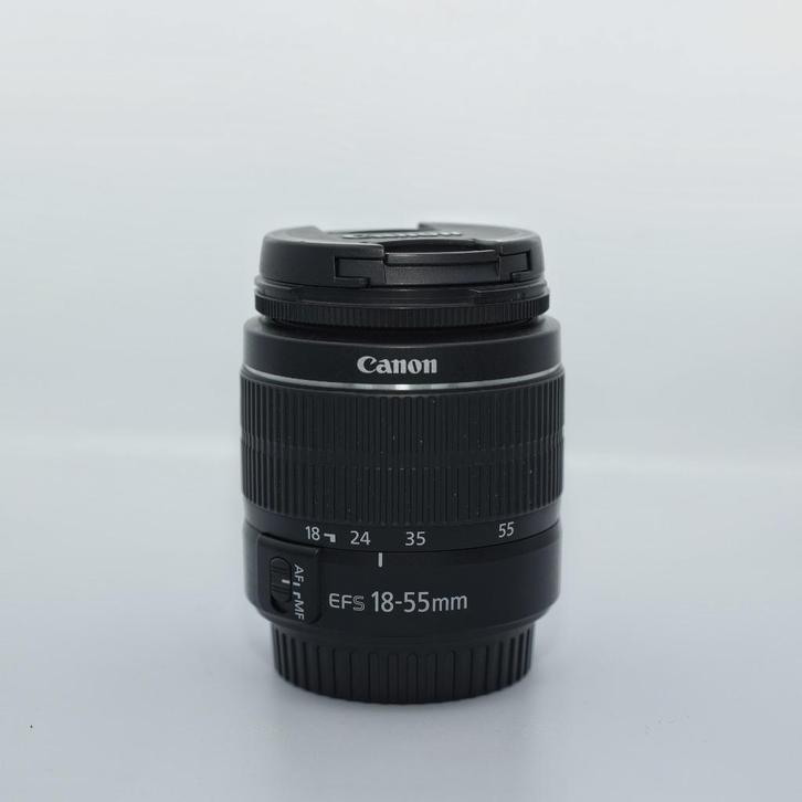 Canon EF-S 18-55mm f/3.5-5.6 III Zoomlens, Audio, Tv en Foto, Foto | Lenzen en Objectieven, Zo goed als nieuw, Standaardlens, Zoom