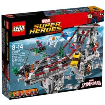 LEGO 76057 Spider-Man: Web Warriors Ultimate Bridge Battle beschikbaar voor biedingen