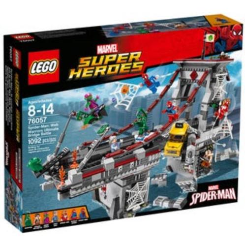 LEGO 76057 Spider-Man: Web Warriors Ultimate Bridge Battle, Kinderen en Baby's, Speelgoed | Duplo en Lego, Zo goed als nieuw, Lego