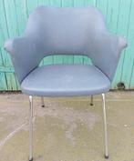 vintage vlinderstoel, Ophalen, Blauw, Leer