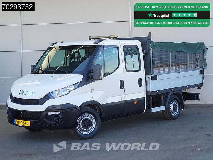 Iveco Daily 35S11 Open Laadbak 3,5t Trekhaak Airco Pritsche, Auto's, Bestelwagens en Lichte vracht, Bedrijf, Te koop, Airconditioning