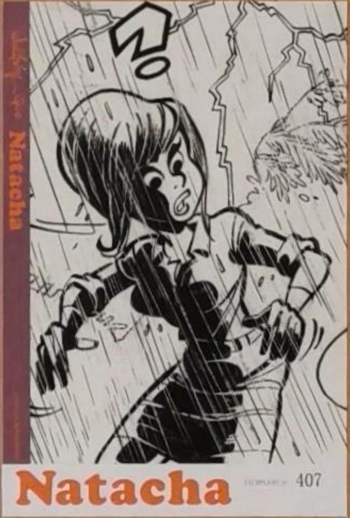 Speciale editie van Natacha, Prestige collectie. NR. 407/699, Boeken, Stripverhalen, Nieuw, Eén stripboek, Ophalen of Verzenden