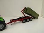 Siku 2879 Fortuna haaklift aanhangwagen op schaal 1:32. , Ophalen of Verzenden, Zo goed als nieuw, SIKU