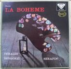 PUCCINI LA BOHEME - TEBALDI/SERAFIN: DECCA SXL 2170/1 ED.1, CD & DVD, Vinyles | Classique, 12 pouces, Utilisé, Romantique, Opéra ou Opérette