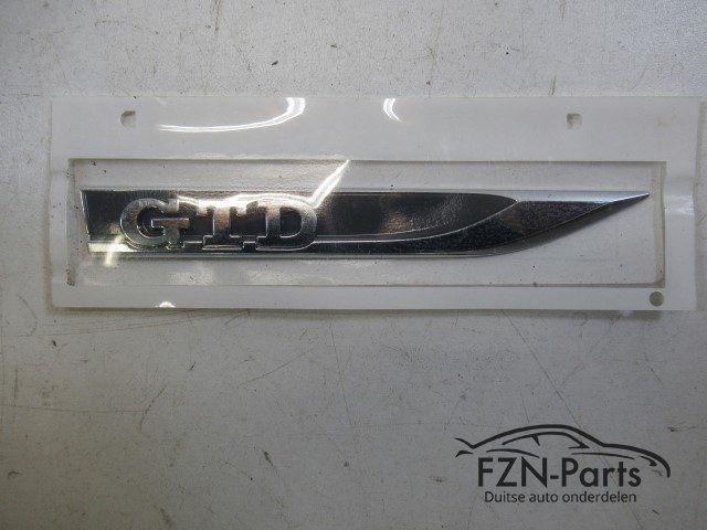 VW Golf 7 GTD Embleem Sticker Logo Zijscherm Rechts 5G085368, Auto-onderdelen, Overige Auto-onderdelen, Gebruikt, Ophalen of Verzenden