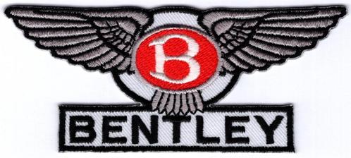 Bentley stoffen opstrijk patch embleem #2, Verzamelen, Automerken, Motoren en Formule 1, Nieuw, Verzenden