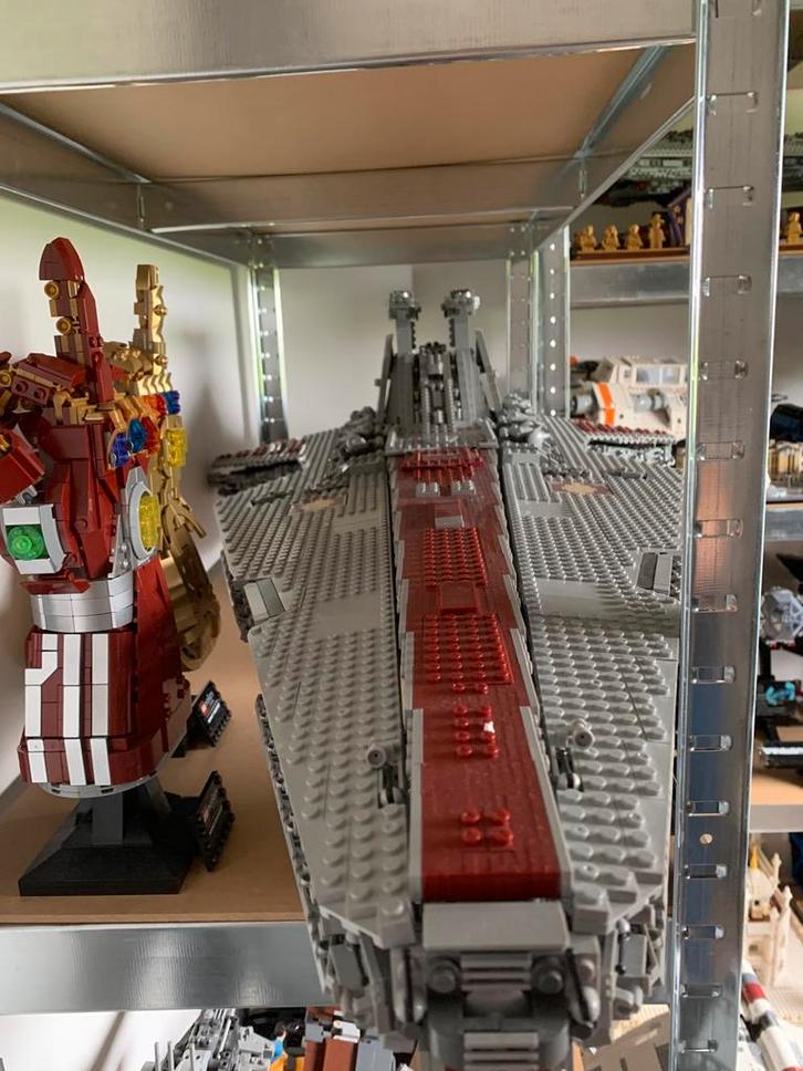 Star Wars UCS MOC venator republic attack compatible lego, Kinderen en Baby's, Speelgoed | Duplo en Lego, Zo goed als nieuw, Lego