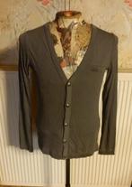 (42) - gilet homme t.S gris - H&M -, Kleding | Heren, Truien en Vesten, Ophalen of Verzenden, Zo goed als nieuw, Maat 46 (S) of kleiner