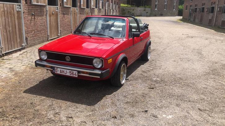 Volkswagen Golf 1 cabriolet de 1987, Autos, Oldtimers & Ancêtres, Particulier, Volkswagen, Cabriolet, Enlèvement