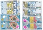 Bankbiljetten Bank Roemenië UNC opeenvolgende, Overige landen