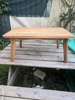 Ensemble table et chaises pour terrasse où jardin, Ophalen, 4 zitplaatsen, Teakhout, Loungeset