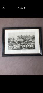 Kader jachttafereel, Ophalen