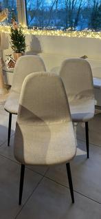 6 grijze stoelen, Ophalen, Gebruikt, Vijf, Zes of meer stoelen, Stof