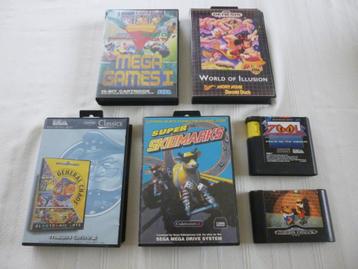 sega games voor mega drive II beschikbaar voor biedingen