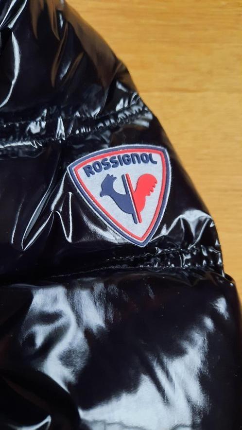 Rossignol zwart gelakt down jacket Heren M (48/50), Kleding | Heren, Jassen | Winter, Zo goed als nieuw, Maat 48/50 (M), Zwart