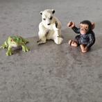 Sleigh - Baby ijsbeer, baby aap en kikker, Verzamelen, Ophalen of Verzenden, Gebruikt