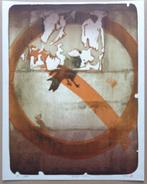 VEERLE ROOMS / VERBODEN NATUUR / KLEURLITHO / 45x35cm / SIG, Antiek en Kunst, Kunst | Litho's en Zeefdrukken, Ophalen of Verzenden